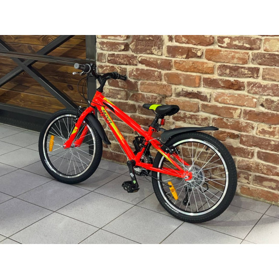 Велосипед NOVATRACK 20" RACER, красный, сталь, 12 скор., Microshift Power V-Brake Велосипед NOVATRACK 20" RACER, красный, сталь, 12 скор., Microshift Power V-Brake