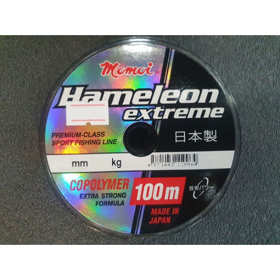 Леска Hameleon Extreme 0,31 мм, 10 кг, 100 м, прозрачная