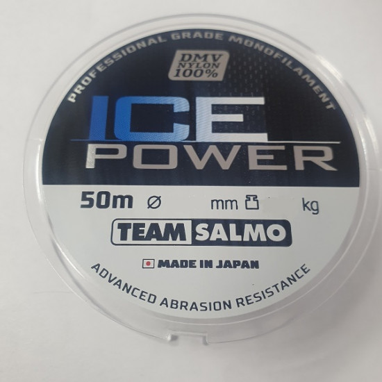 Леска моно. Team Salmo ICE POWER 050/010