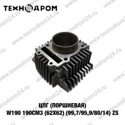 ЦПГ (поршневая) W190 190см3 (62х62) (99,7/95,9/80/14) ZS ЦПГ (поршневая) W190 190см3 (62х62) (99,7/95,9/80/14) ZS