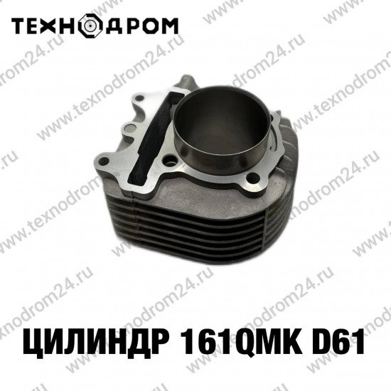 ЦПГ (поршневая) d=61mm 161QMK 200см3 (80.5/80.7/78.8/15) с реверсом