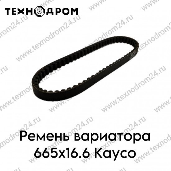 Ремень вариатора 665х16.6 Kayco
