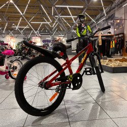 Велосипед NOVATRACK 20" JUSTER Красный Велосипед NOVATRACK 20" JUSTER Красный