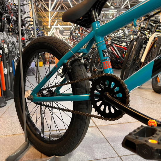 Велосипед NOVATRACK 20" BMX WOLF синий, сталь, рама 19" U-BRAKE