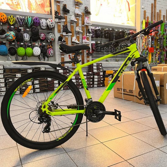 Велосипед 26" STELS Navigator-645 MD (18" Лайм)