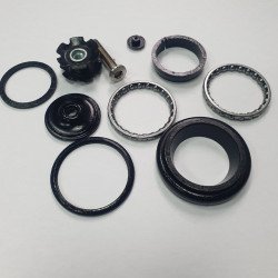 Рулевая колонка, KL-B207+KL-4024A, 1 1/8" Standart (33,95 мм), безрезьбовой, KENLI, черный, 1HSSED20 Рулевая колонка, KL-B207+KL-4024A, 1 1/8" Standart (33,95 мм), безрезьбовой, KENLI, черный, 1HSSED20