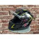 Шлем мото HIZER J5311 (L) #1 black/lemon