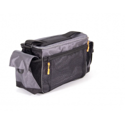 Сумка рыболовная "СЛЕДОПЫТ" Base Lure Bag L, 36х22х15 см, цв. серый + 3 коробки Luno 20/2/