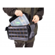 Сумка рыболовная "СЛЕДОПЫТ" Base Lure Bag L, 36х22х15 см, цв. серый + 3 коробки Luno 20/2/